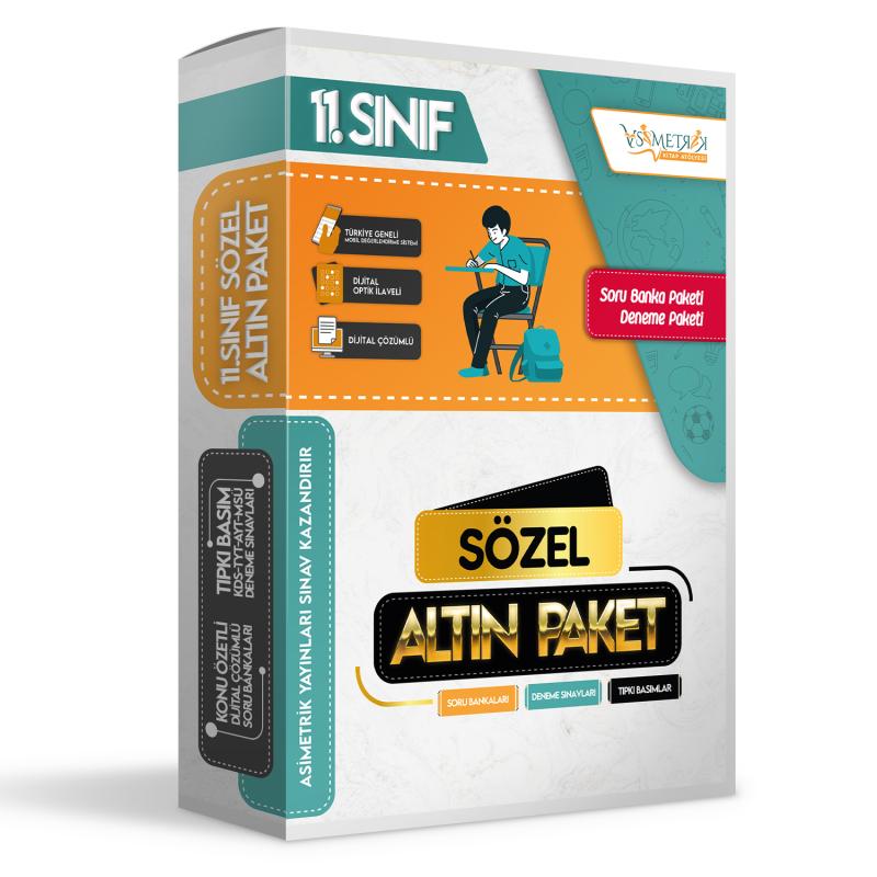 11.Sınıf SÖZEL Konu Özetli Çözümlü Çıkmış Soru Bankaları ve Dijital Çözümlü PAKET DENEME SETİ