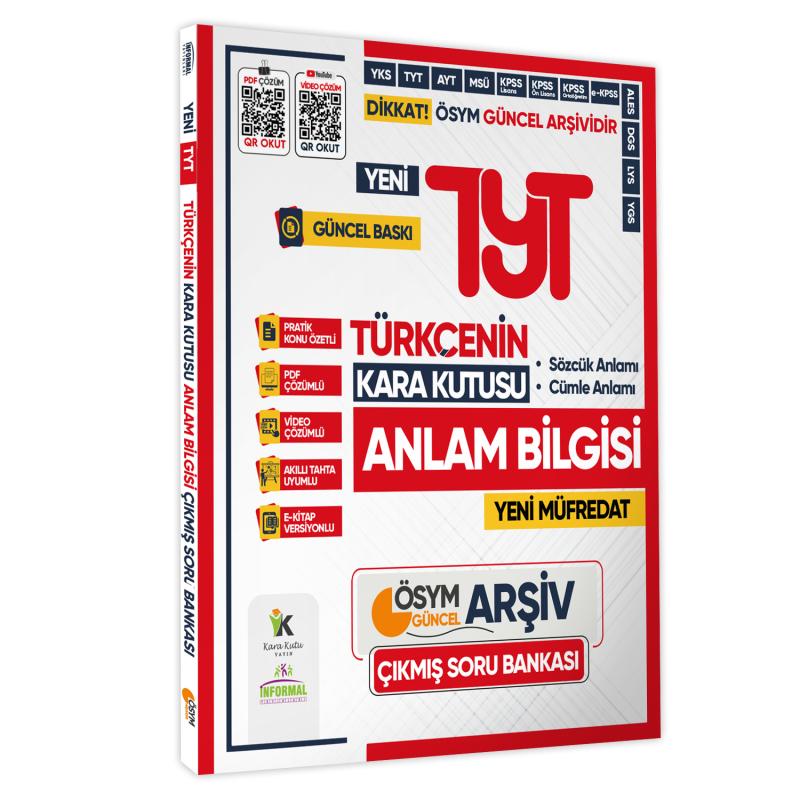 2025 TYT-AYT Kara Kutu ÖSYM Çıkmış Soru Bankası SAYISAL ALTIN SET Konu Özetli Video/PDF Çözümlü