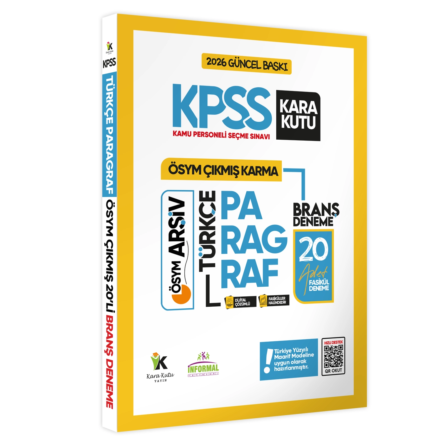 2026 KPSS Lisans Paragraf 20li Deneme Sınavı ÖSYM Çıkmış Soru Havuzu Video ve PDF Çözümlü