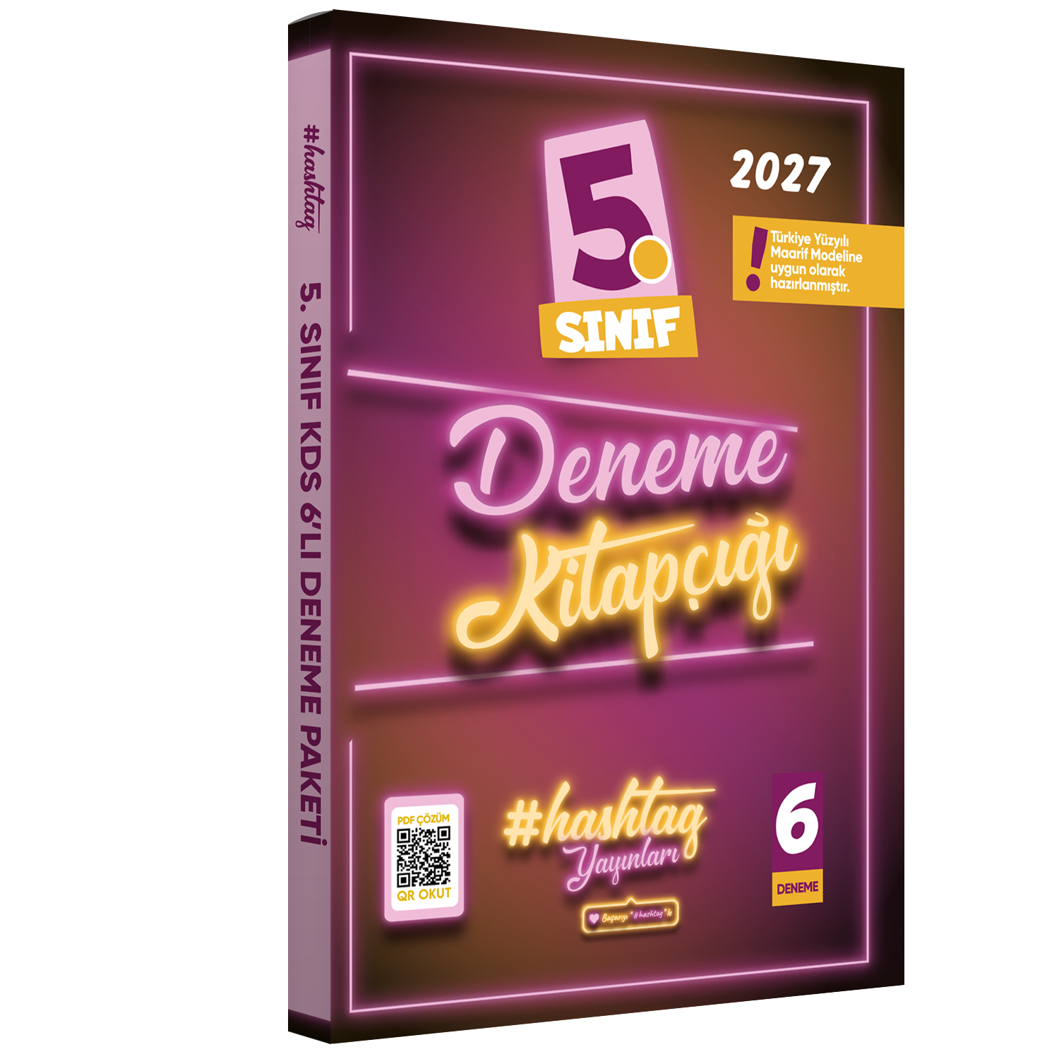 2027 5.Sınıf #hashtag Kazanım Değerlendirme Sınavı 6lı SARMAL Deneme Paketi Çözümlü Türkiye Geneli