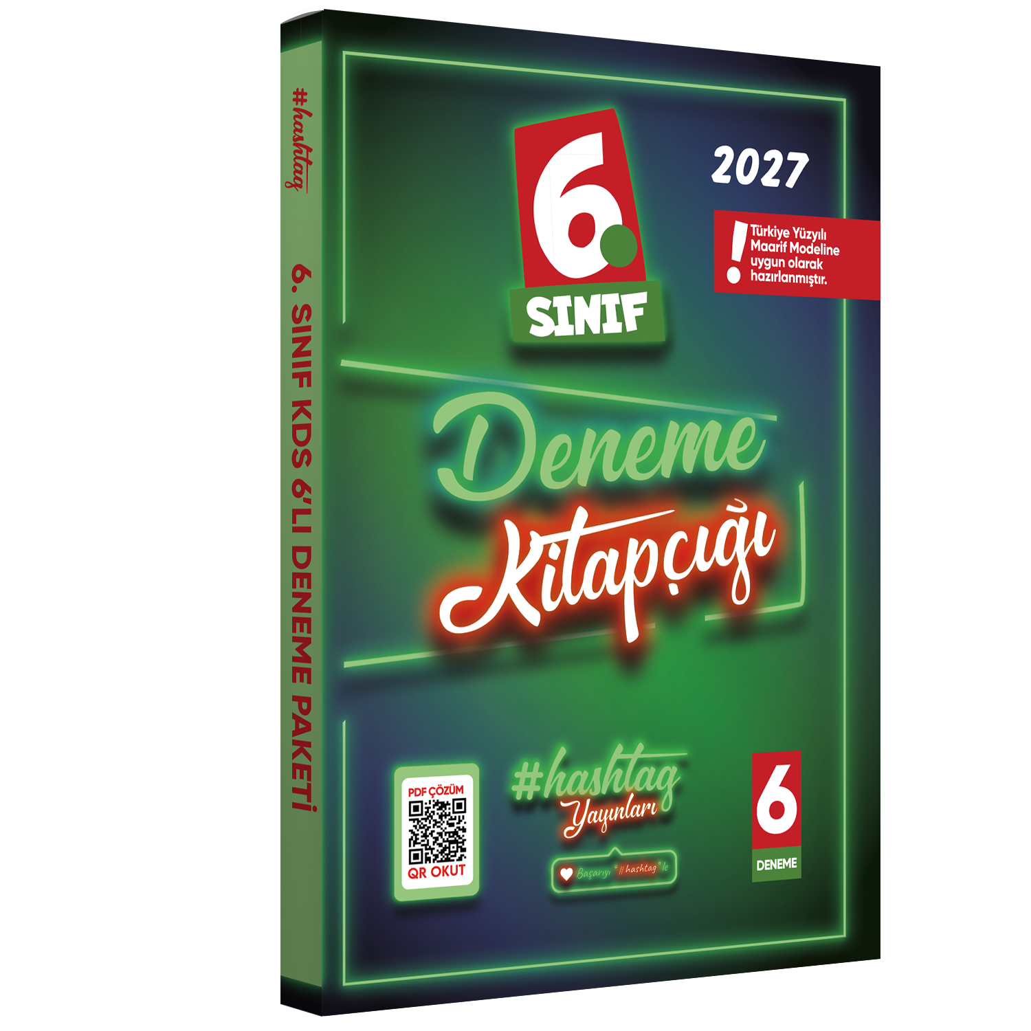 2027 6.Sınıf #hashtag Kazanım Değerlendirme Sınavı 6lı SARMAL Deneme Paketi Çözümlü Türkiye Geneli