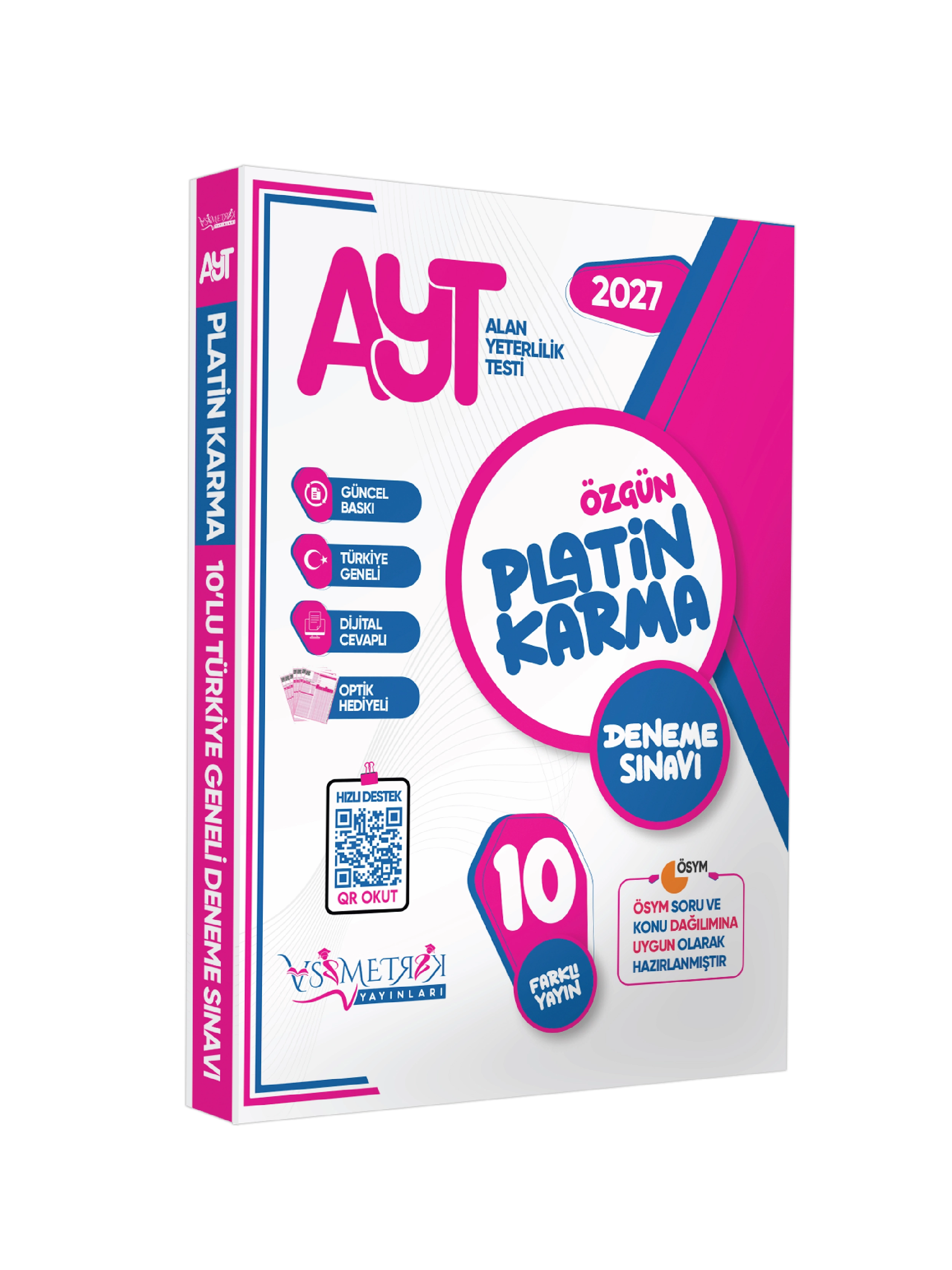 2027 YKS-AYT Platin Karma Yayınlar Kurumsal 10lu Paket Deneme Sınavı Türkiye Geneli