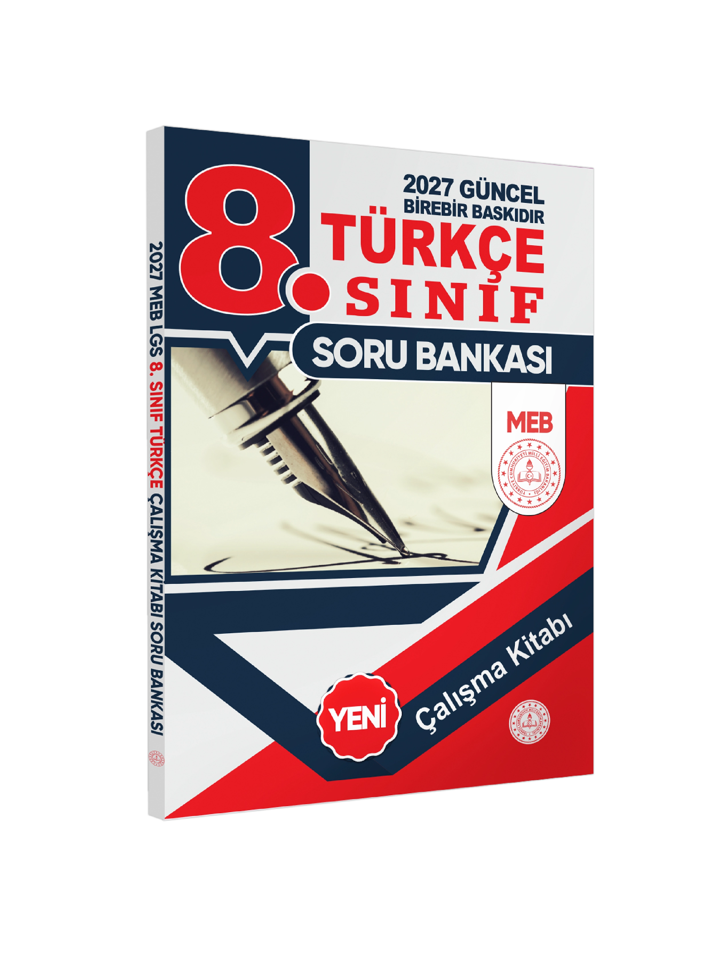 2027 8.Sınıf LGS Türkçe MEB Çalışma Kitabı Soru Bankası (Renkli Baskı A4 Boyutlu) BASKI ÜCRETİ