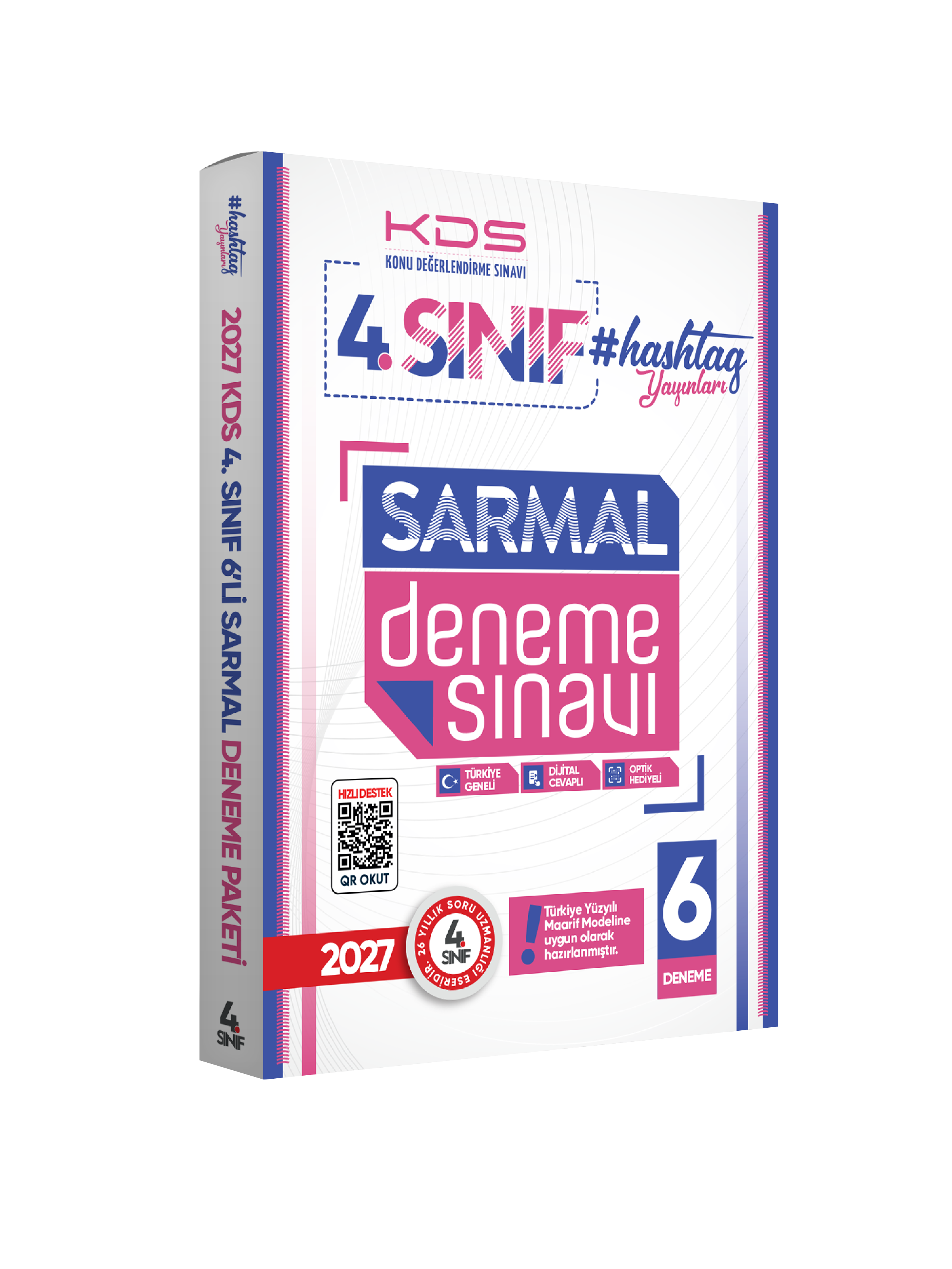 2027 4.Sınıf #hashtag Kazanım Değerlendirme Sınavı 6lı SARMAL Deneme Paketi Türkiye Geneli