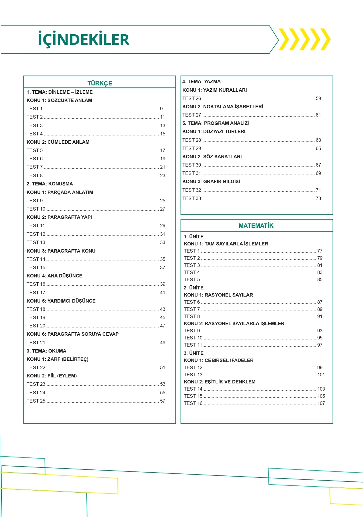8. Sınıfa Hazırlık Tüm Dersler Yaz Tatil Kitabı Dijital Çözümlü Soru Bankası