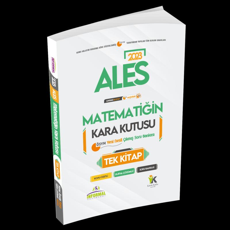 ALES Matematik TEK KİTAP ve Geometrinin Kara Kutusu Konu Ö.D.Çözümlü Çıkmış Soru Bankası Seti