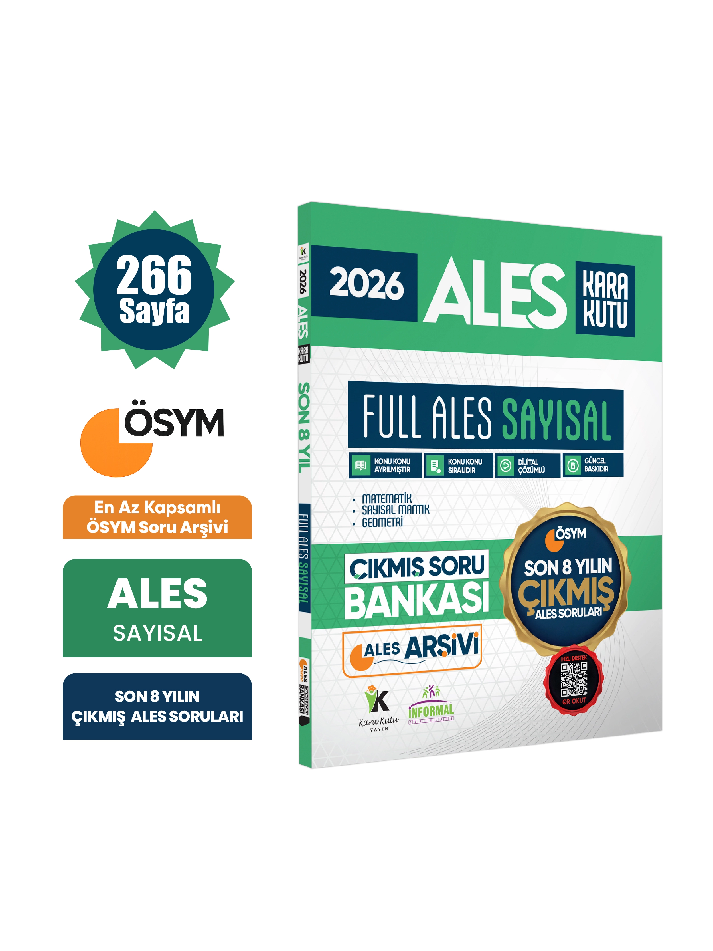 2026 FULL ALES SAYISAL ÖSYM Çıkmış Soru Bankası Son 8 Yıl Sadece ALES PDF/Video Çözümlü