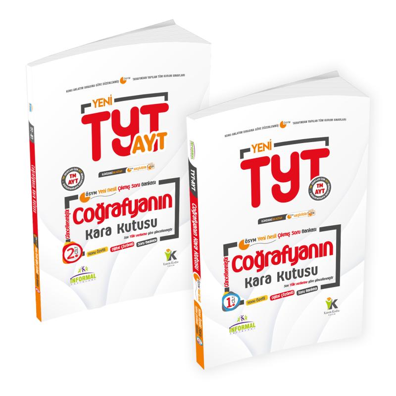 YKS-TYT-AYTnin Kara Kutusu EŞİT AĞIRLIK ALTIN PAKET SET Konu Ö. Dijital Çözümlü Soru Bankası