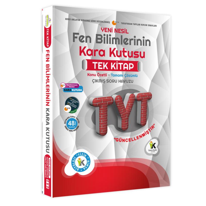 YKS-TYTnin Kara Kutusu TM (EŞİT AĞIRLIK) SÜPER EKONOMİK Paket Konu Ö. Dijital Ç. Soru Bankası