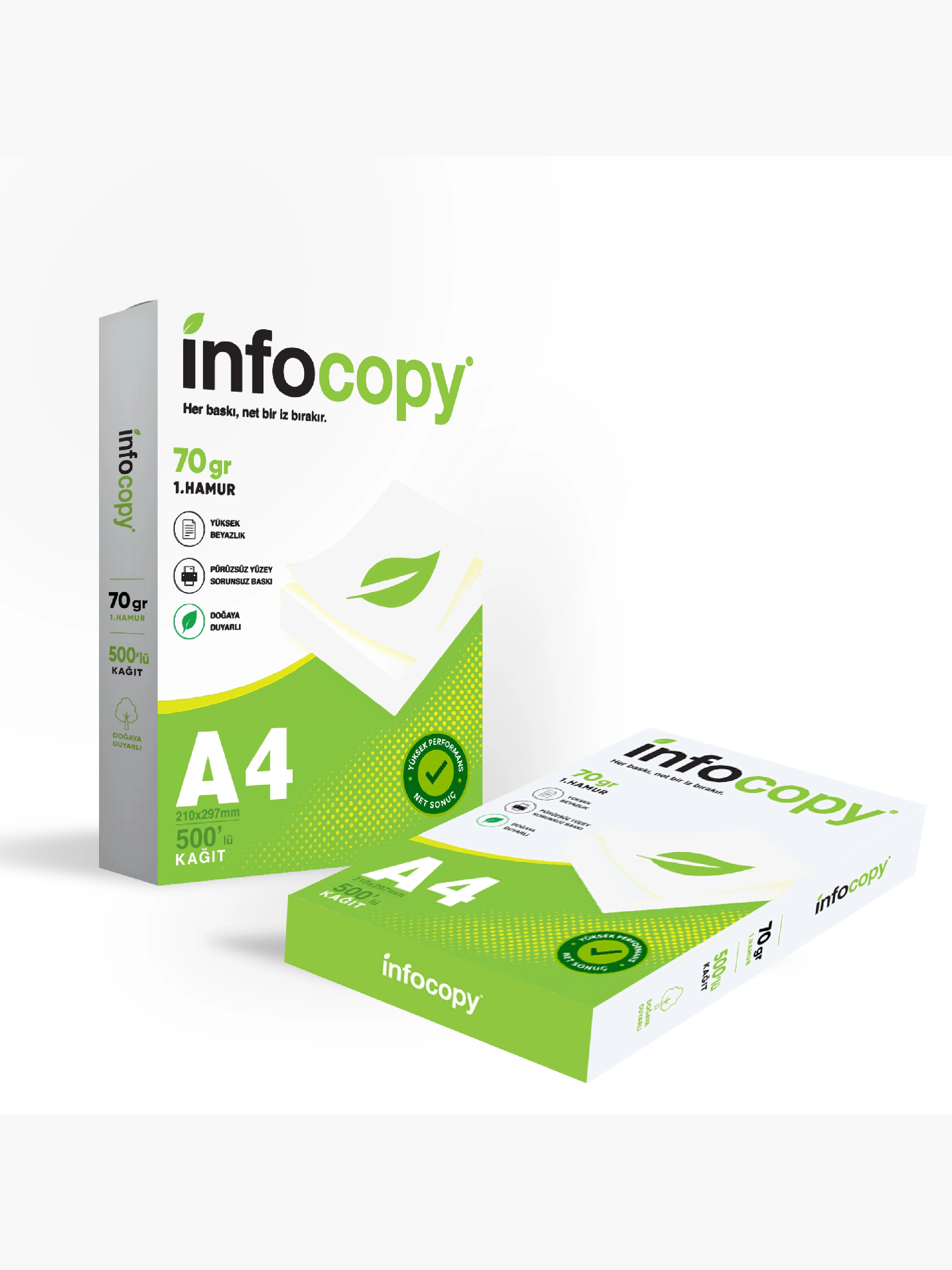 İnformal Yayınları İNFOCOPY A4 Fotokopi Kağıdı 70gr 500 Yaprak