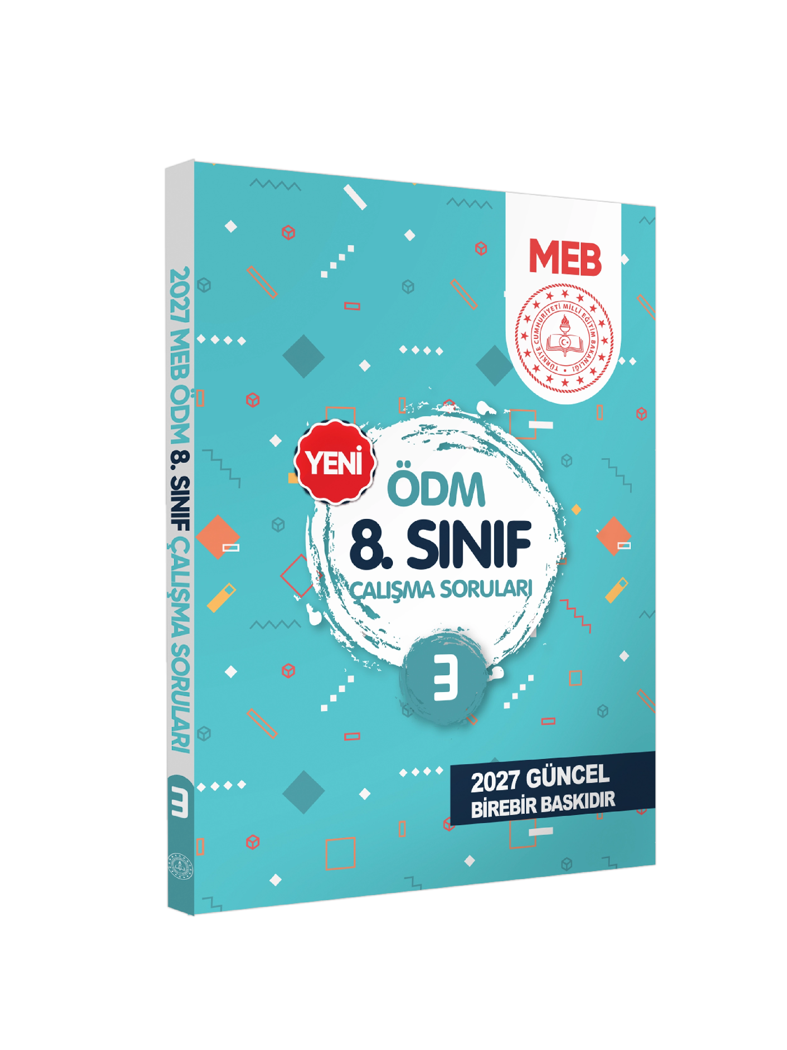 2027 LGS MEB Çalışma Soruları Ölçme Değerlendirme Merkezi ÖDM 8.Sınıf Çalışma Kitabı 3 BASKI ÜCRETİ