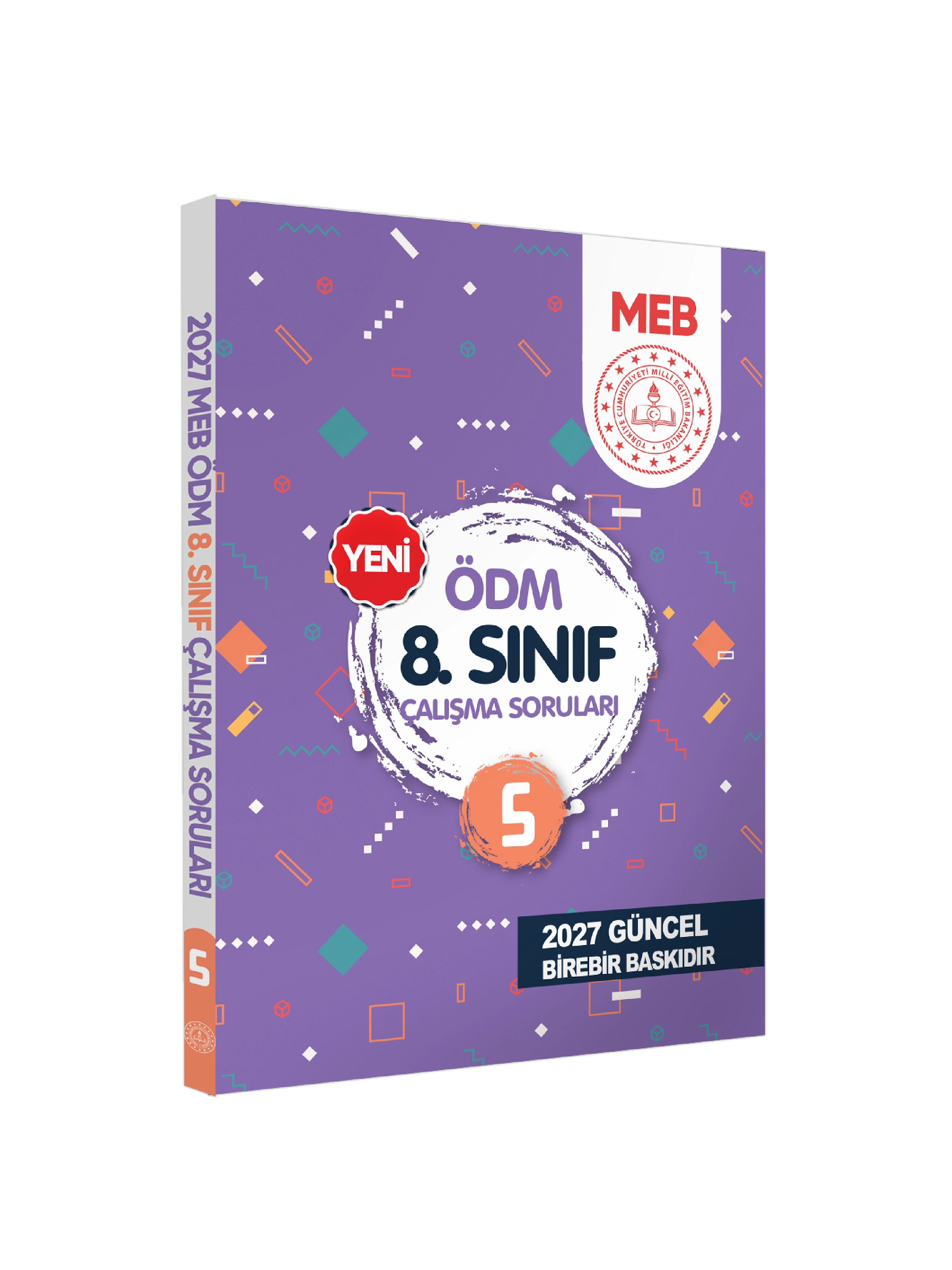 2027 LGS MEB Çalışma Soruları Ölçme Değerlendirme Merkezi ÖDM 8.Sınıf Çalışma Kitabı 5 BASKI ÜCRETİ