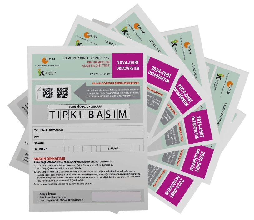 2026 KPSS-DHBT Ortaöğretim ÖSYM Çıkmış Soru Tıpkı Basım 6lı Kitapçık Türkiye Geneli Deneme Paketi