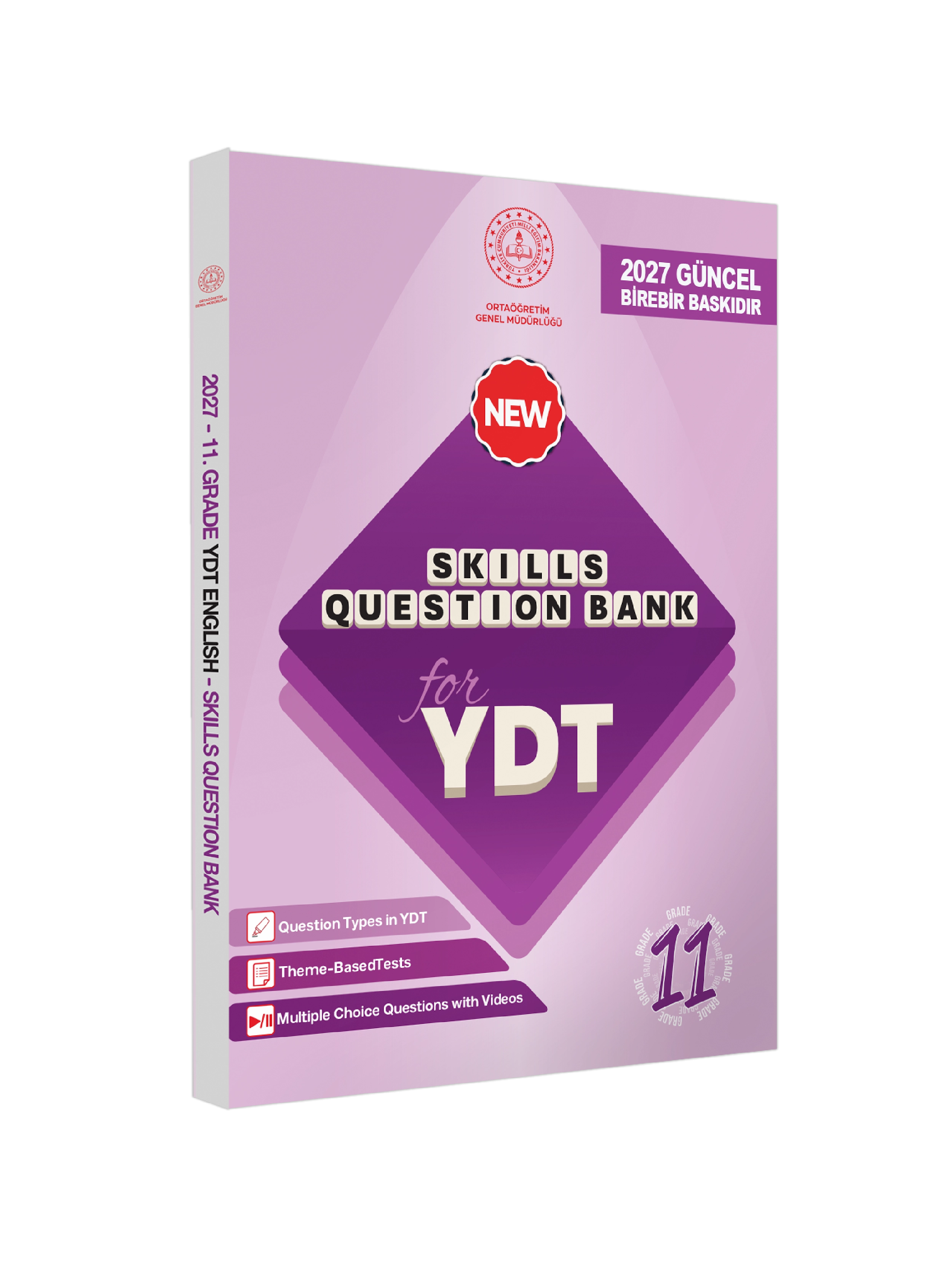 2027 YDT MEBİ İngilizce 11.Sınıf Skills Question Bank (Beceri Temelli Soru Bankası) BASKI ÜCRETİ