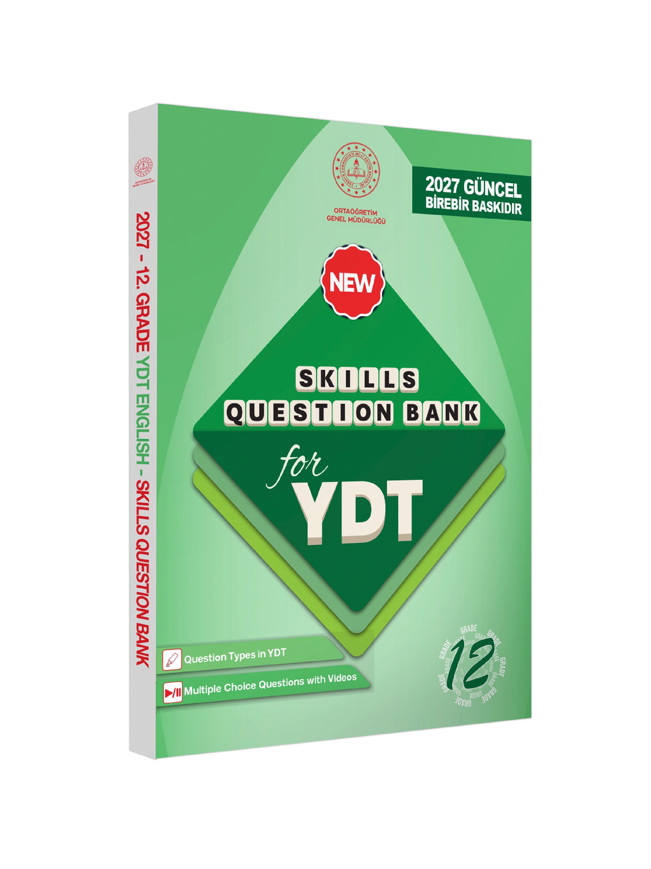 2027 YDT MEBİ İngilizce 12.Sınıf Skills Question Bank (Beceri Temelli Soru Bankası) BASKI ÜCRETİ