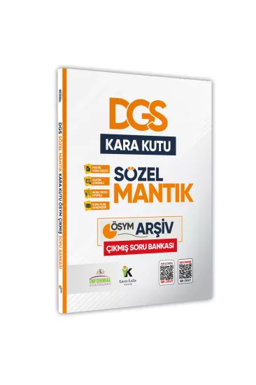 DGS Sözel Mantık Kara Kutu Konu Özetli Dijital Çözümlü ÖSYM Çıkmış Soru Havuzu Bankası