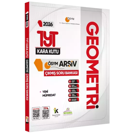 2026 YKS-TYT GEOMETRİNİN Kara Kutusu ÖSYM Çıkmış Soru Havuzu Bankası Konu Özetli Çözümlü
