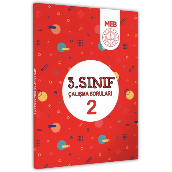 2025 MEB İlkokul 3.Sınıf Çalışma Soruları 2 Tüm Dersler Kazanım Pekiştirme Kitabı BASKI ÜCRETİ