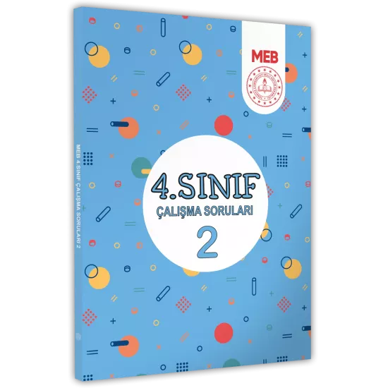 2025 MEB İlkokul 4.Sınıf Çalışma Soruları 2 Tüm Dersler Kazanım Pekiştirme Kitabı BASKI ÜCRETİ