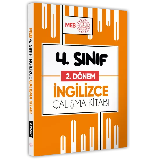 2025 MEB ÖDM İlkokul 4.Sınıf İNGİLİZCE 2.DÖNEM Çalışma Kitabı Alıştırmalı Soru Bankası BASKI ÜCRETİ