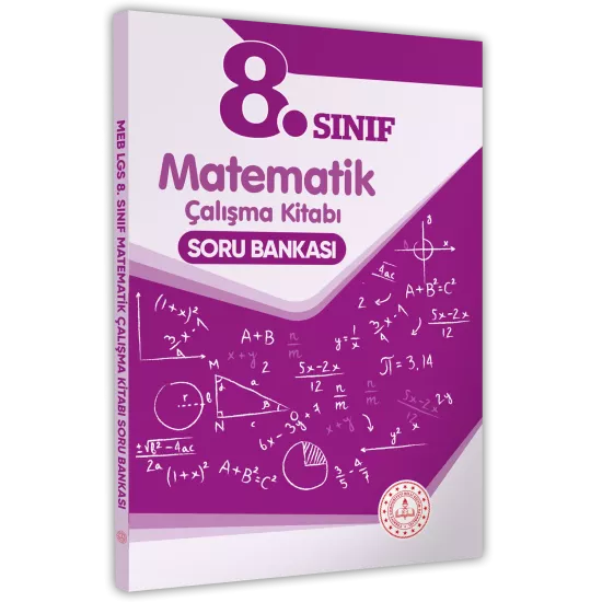 2025 8.Sınıf LGS Matematik MEB Çalışma Kitabı Soru Bankası (Renkli Baskı A4 Boyutlu) BASKI ÜCRETİ