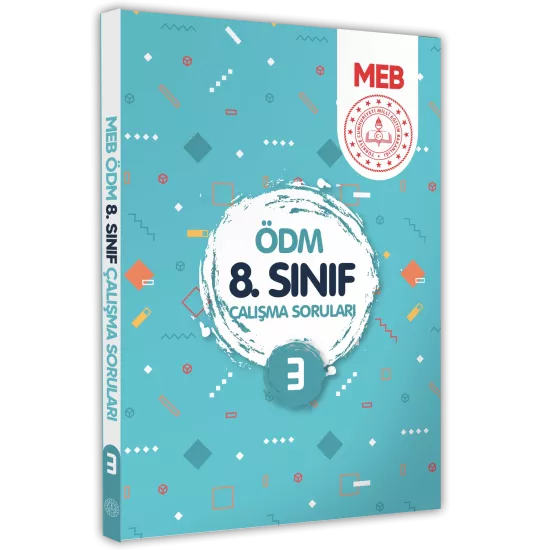 LGS MEB Çalışma Soruları Ölçme Değerlendirme Merkezi ÖDM 8.Sınıf Çalışma Kitabı 3 BASKI ÜCRETİ