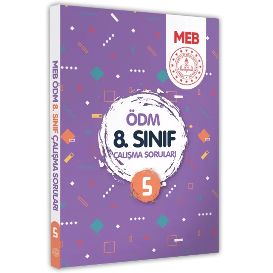 LGS MEB Çalışma Soruları Ölçme Değerlendirme Merkezi ÖDM 8.Sınıf Çalışma Kitabı 5 BASKI ÜCRETİ