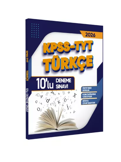 2026 KPSS-TYT Türkçe 10lu Deneme Sınavı