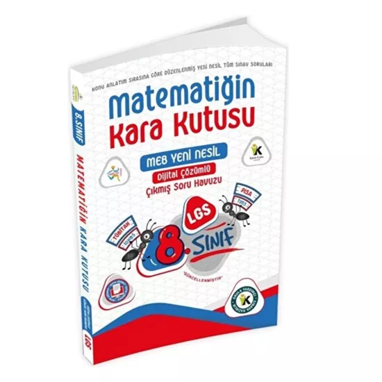 8.Sınıf LGS Matematiğin Kara Kutusu MEB Yeni Nesil Dijital Çözümlü Çıkmış Soru Havuzu