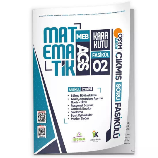 2026 MEB AGS Matematik Kara Kutu 2.Fasikül ÖSYM Çıkmış Soru BÖLME BÖLÜNEBİLME MUTLAK DEĞER Modüler
