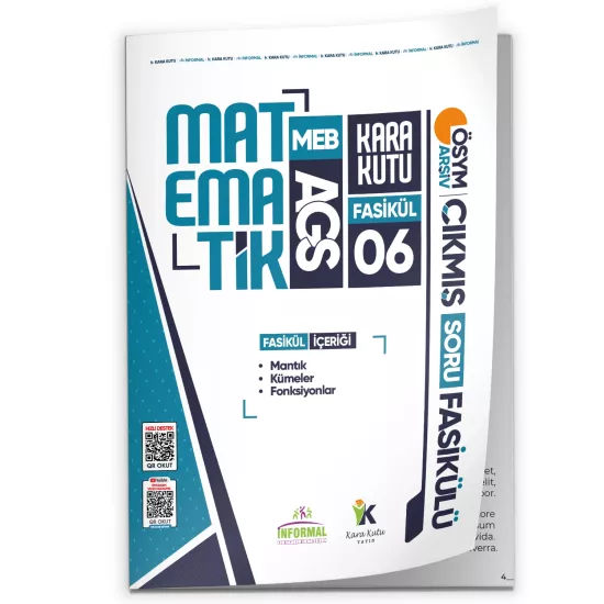 2026 MEB AGS Matematik Kara Kutu 6.Fasikül ÖSYM Çıkmış Soru MANTIK-KÜMELER-FONKSİYONLAR Modüler Set