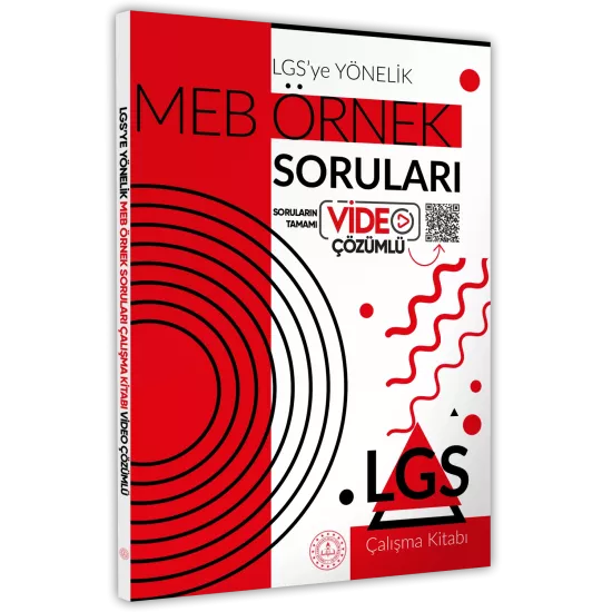 8.Sınıf LGS’ye Yönelik MEB Örnek Soruları Sayısal-Sözel Tamamı Video Çözümlü BASKI ÜCRETİ
