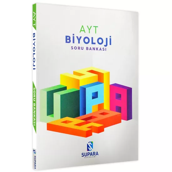 YKS-AYT BİYOLOJİ Supara Yayınları ÖSYM Tarzı Sorulara Hazırlık Soru Bankası