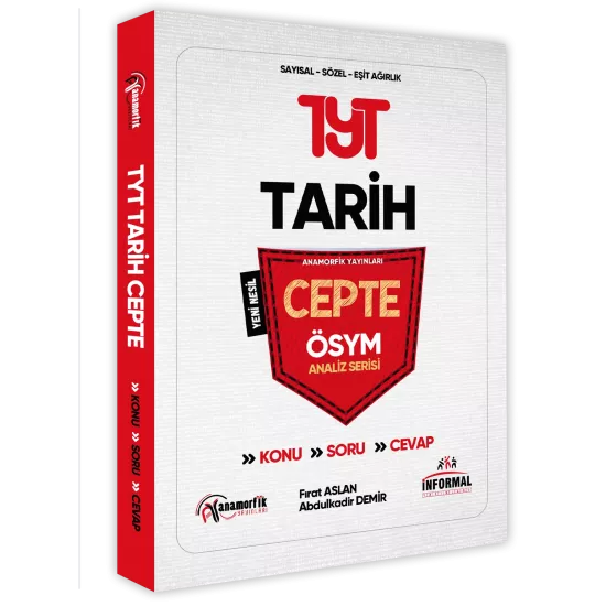 YKS-TYT TARİH CEPTE KONU-SORU-CEVAP ÖSYM ANALİZ SERİSİ