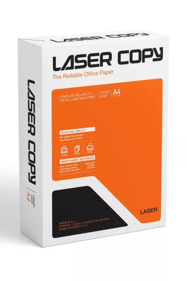 Laser Copy Garantili Fotokopi Kağıdı 1 Paket A4 80 gr 500 Yaprak