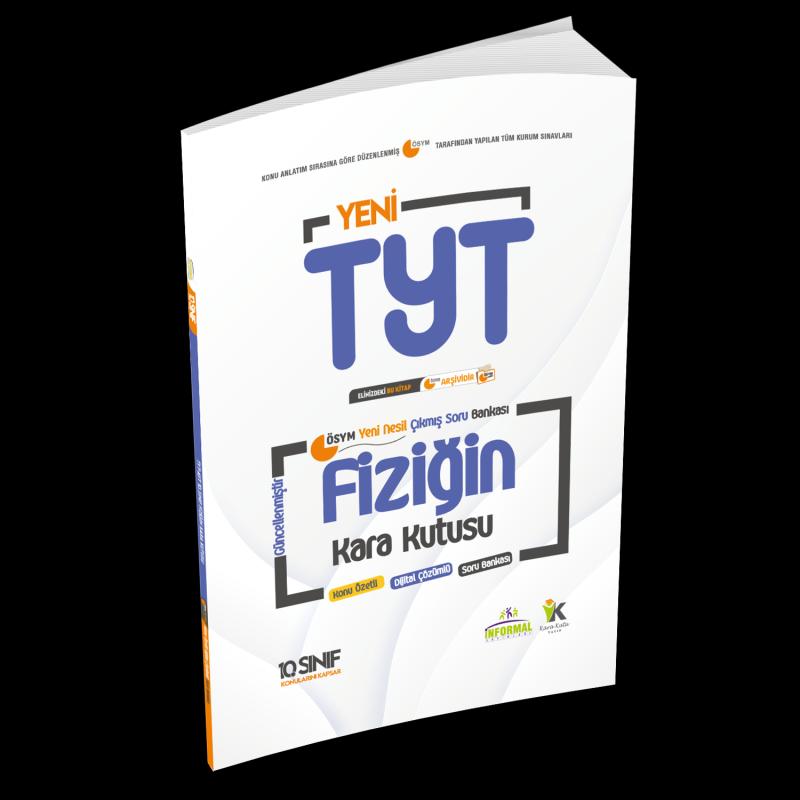 YKS-TYT FiziK Kara Kutu 2’Lİ Set Konu Özetli Dijital Çözümlü ÖSYM Soru BANKASI