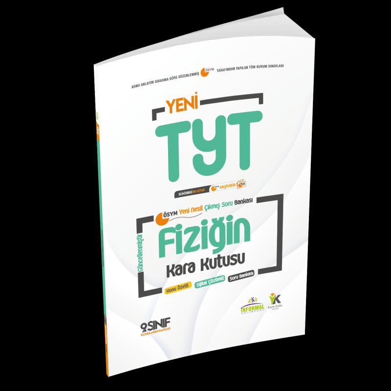 YKS-TYT FiziK Kara Kutu 2’Lİ Set Konu Özetli Dijital Çözümlü ÖSYM Soru BANKASI