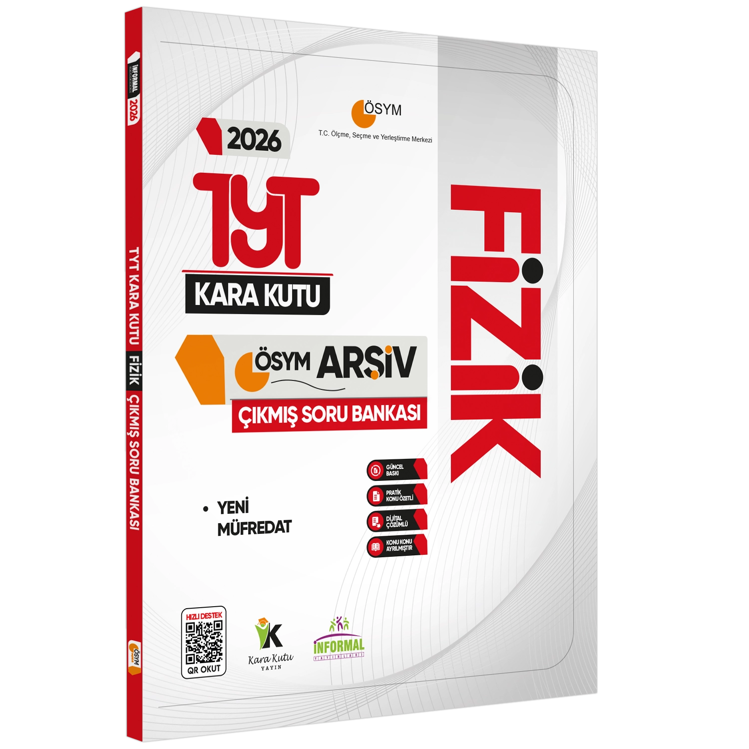 2026 YKS TYT AYT Fizik Kimya Biyoloji (FKB) Kara Kutu Çıkmış Soru Bankası 6lı Set Dijital Çözümlü