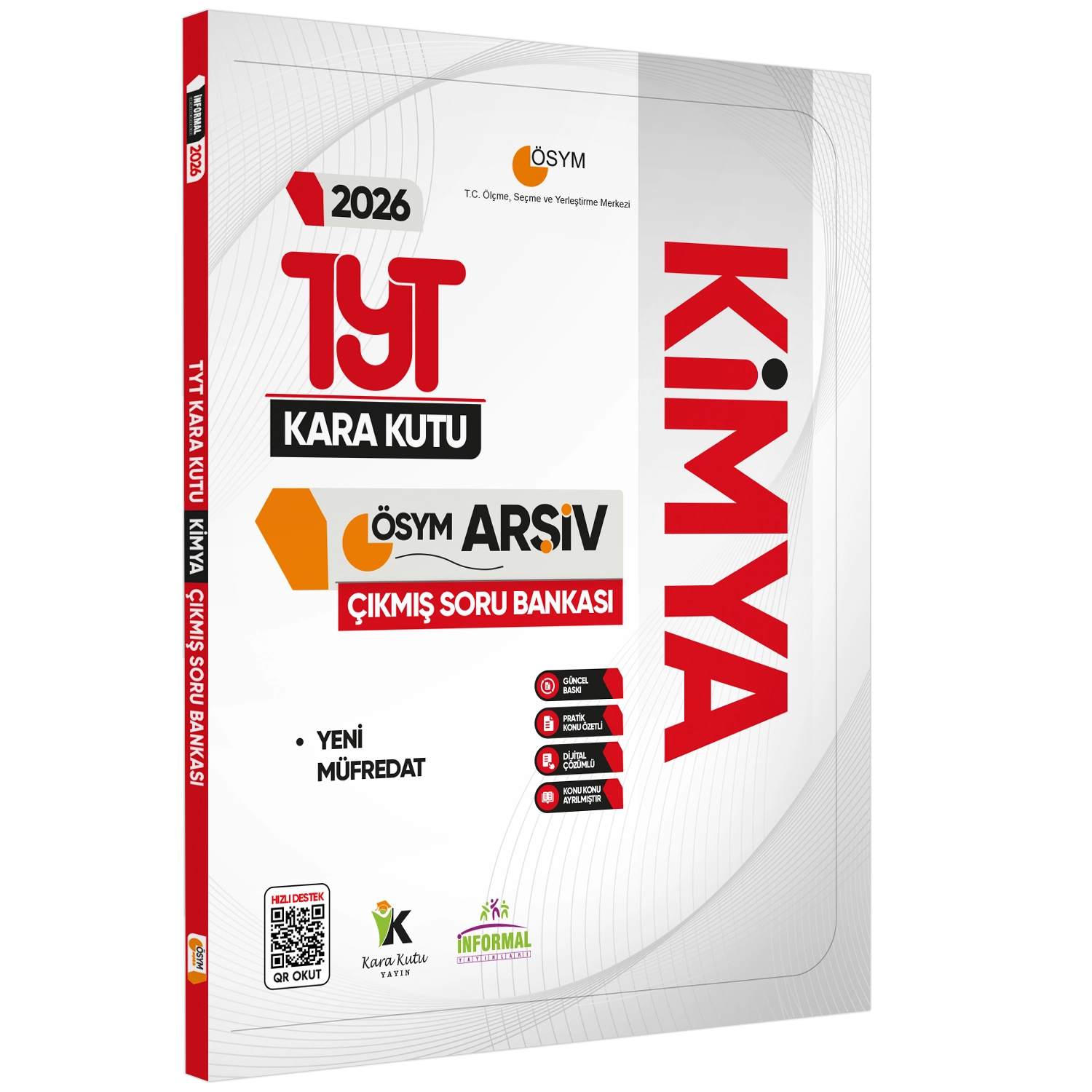 2026 YKS TYT AYT Fizik Kimya Biyoloji (FKB) Kara Kutu Çıkmış Soru Bankası 6lı Set Dijital Çözümlü