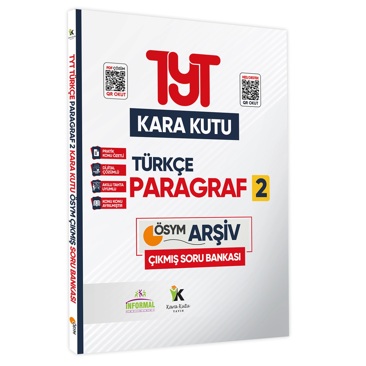 YKS-TYT-AYTnin Kara Kutusu TM EKONOMİK PAKET SET Konu Özetli Çözümlü ÖSYM Çıkmış Soru Bankası