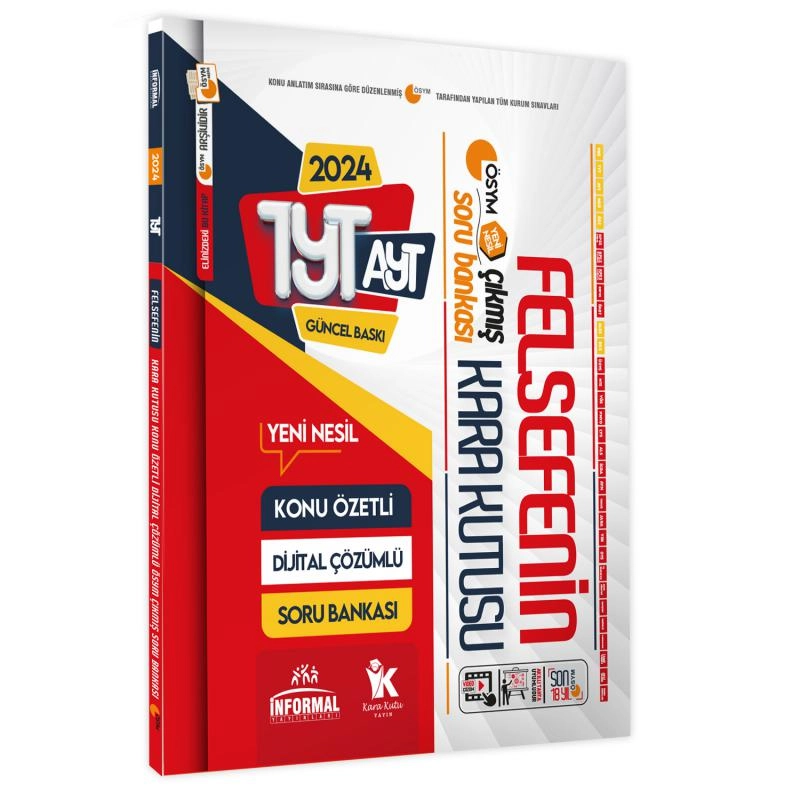 YKS-TYT-AYTnin Kara Kutusu EŞİT AĞIRLIK ALTIN PAKET SET Konu Ö. Dijital Çözümlü Soru Bankası