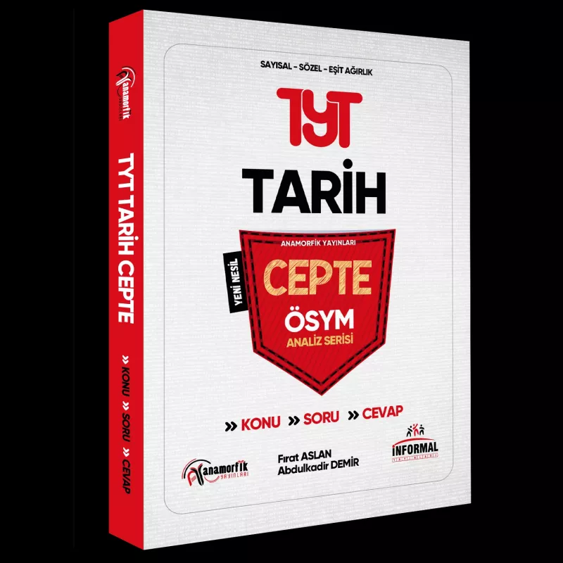 YKS-TYT TARİH CEPTE KONU-SORU-CEVAP ÖSYM ANALİZ SERİSİ
