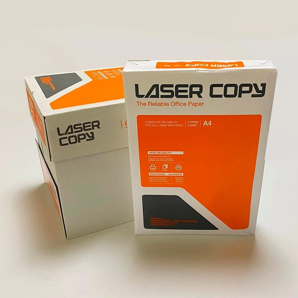 Laser Copy Garantili Fotokopi Kağıdı 4 Paket A4 80 gr 2000 Yaprak