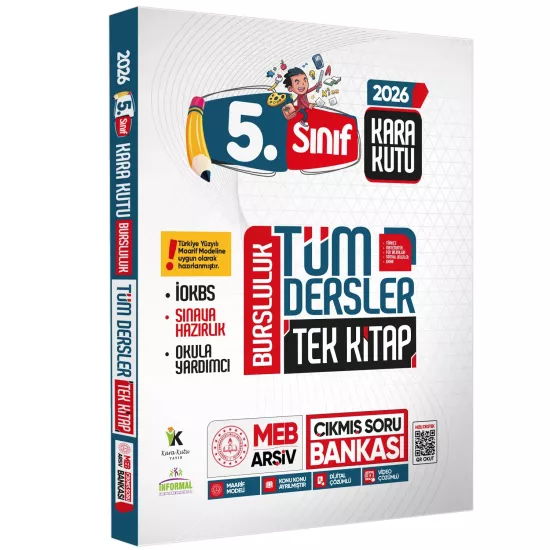 2026 5.Sınıf İOKBS PAKET 7li Tıpkı Basım/Tüm Dersler Tek Kitap