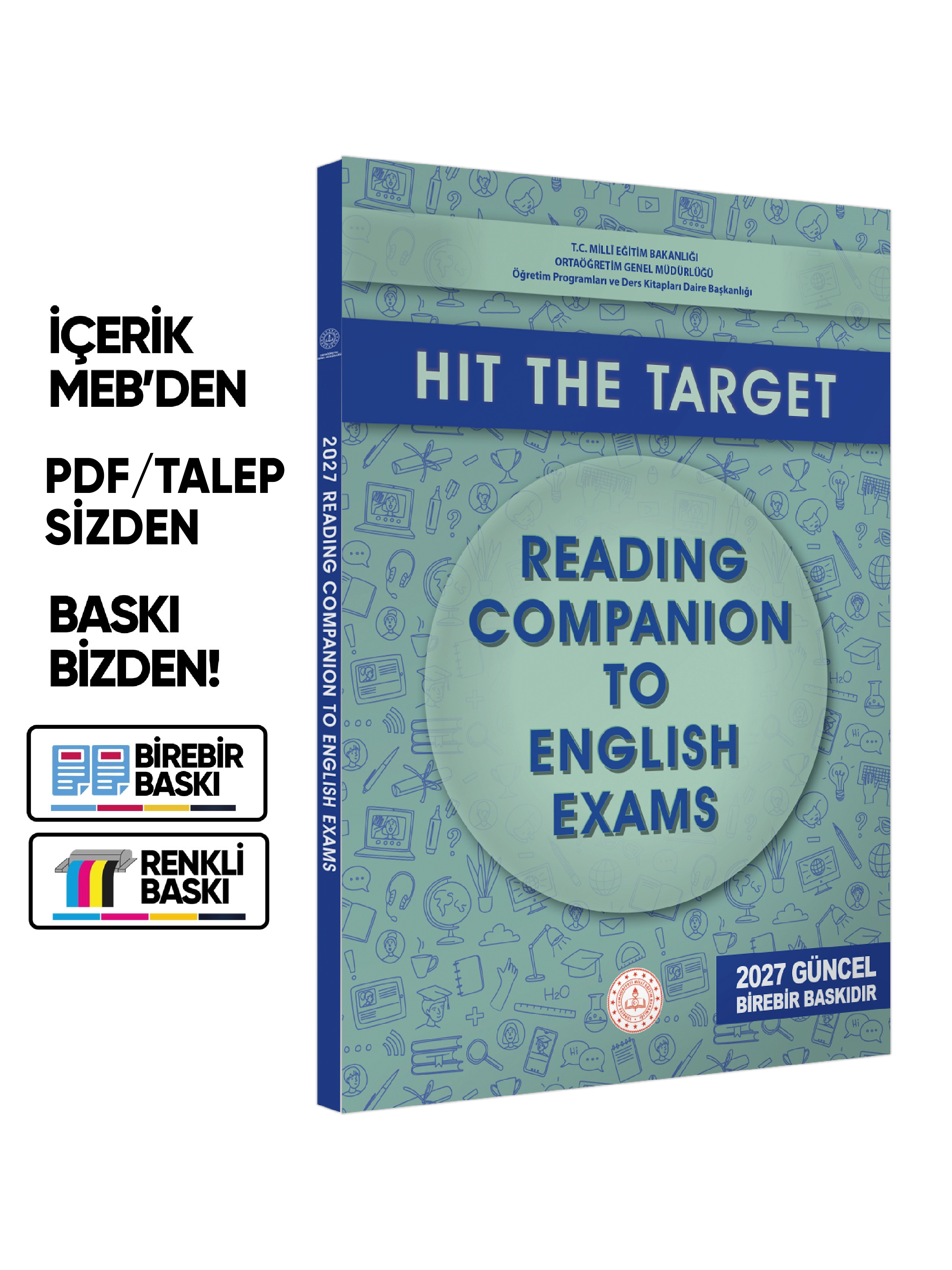 2027 YDT MEBİ İngilizce İçin Reading Companion (Okuma Rehberi)  Konu Anlt. Soru Bankası BASKI ÜCRETİ