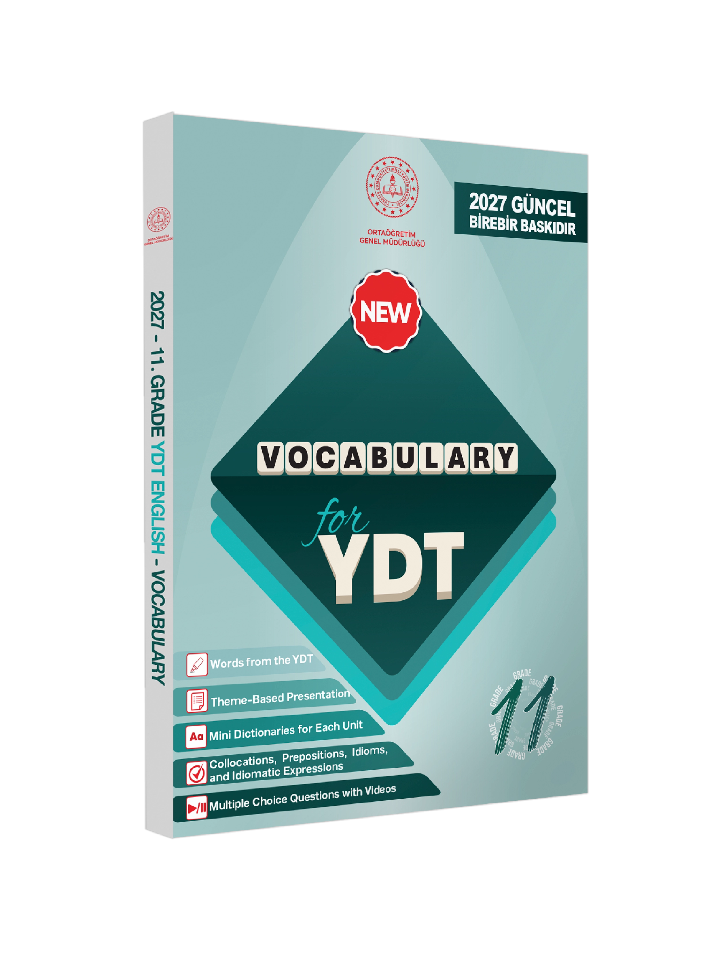 2027 YDT MEBİ İngilizce 11.Sınıf Vocabulary Kelime Bilgisi Soru Bankası Kitabı Çözümlü BASKI ÜCRETİ